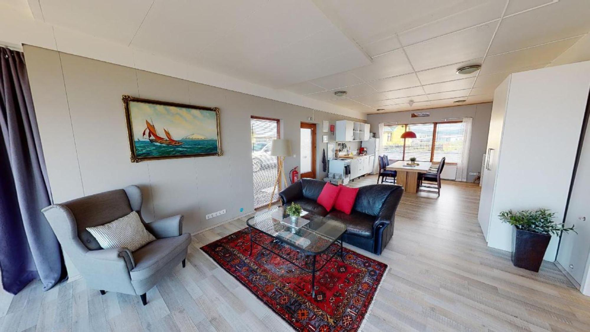 Kleifar: Ocean View Apartment Hellissandur Dış mekan fotoğraf